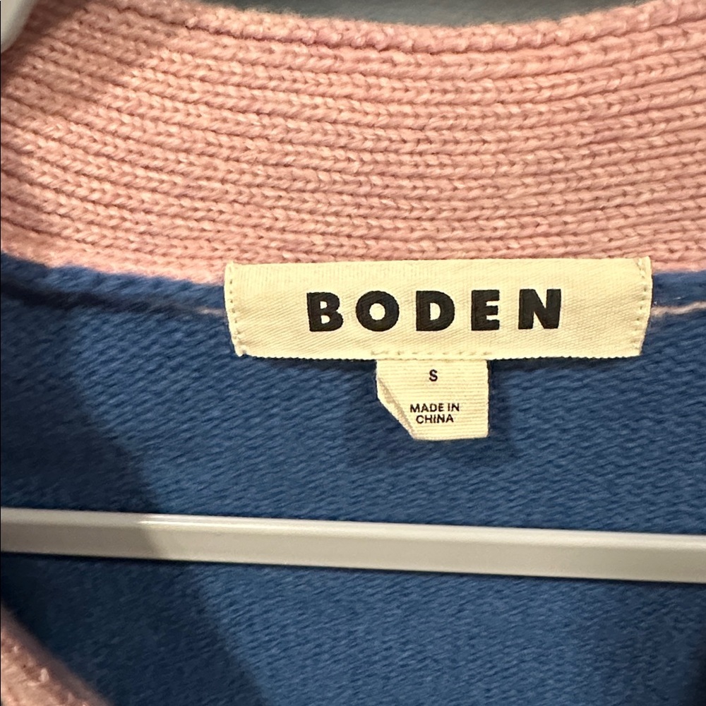 Boden Blue, Pink, and Green Cardigan - Picture 8 of 10